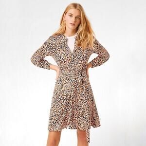 French Connection Vasha Meadow Jersey Dress Size 12